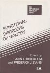 FUNCTIONAL DISORDERS OF MEMORY